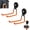 Up to 26kg, variant on Heavy Duty Magnetic Double Claw Hook, Industrial Strength No Drill Magnet Tool Hanger for Heavy Tools, Garage and Workshop Storage