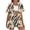 ☪203-Yellow, variant on Nuoqisi Women's 2 Piece Hawaiian Vacation Outfits Tropical Print Short Sleeve Shirts and Shorts Beach Sets Resort Wear