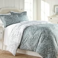 thumbnail image 3 of Elegant and Chic Winter Brush Reversible Soft Down Alt 3-Piece Comforter Set by Southshore Fine Linens, 3 of 7