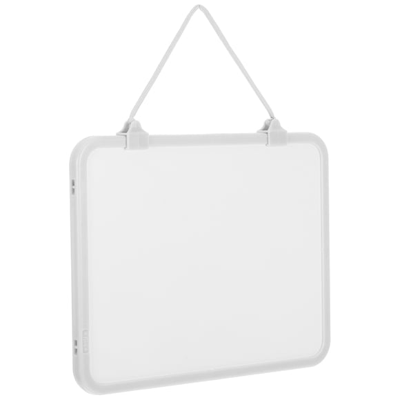 Pizarra magnética de borrado en seco, pequeña pizarra blanca de borrado en seco, mini pizarra colgante para niños