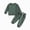 H289-Dark Green, variant on TOWED22 Toddler Baby Boy Clothes Fall Winter Sweatshirt Pants 2 Piece Set Infant Solid Color Long Sleeve Top Suit Outfits