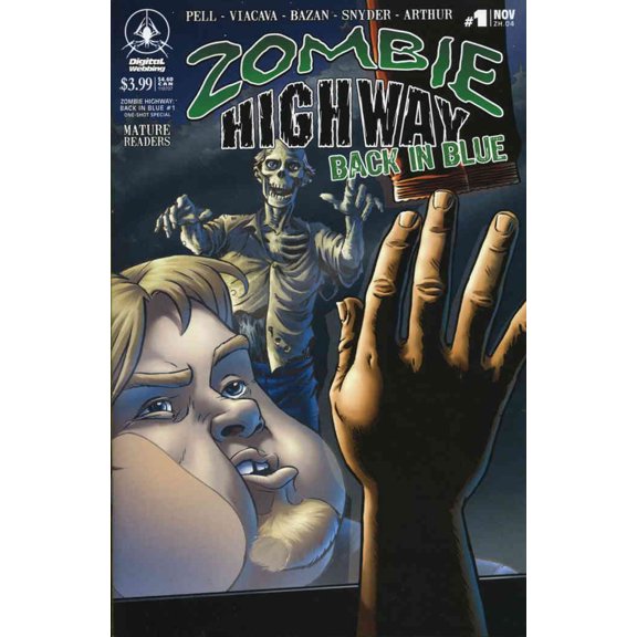 Zombie Highway: Back in Blue #1 VF ; Digital Webbing Comic Book