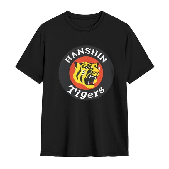Hanshin Tigers Shirt Short Sleeve Cotton Tshirt
