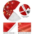 thumbnail image 2 of FMSHPON Fashionable Christmas Tree Xmas Christmas Tree Skirt Stand Mat for Holiday Party Decoration Indoor Outdoor 48 inches, 2 of 6