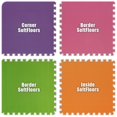 thumbnail image 1 of Alessco SFPEPKLGOE0616 SoftFloors -Violet- Rose- Vert Citron- Orange -6 x 16 Set, 1 of 1