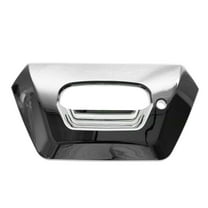 TRQ Tailgate Handle Bezel Chrome with Lock Provision for 02-06 Chevy Avalanche DHA64771
