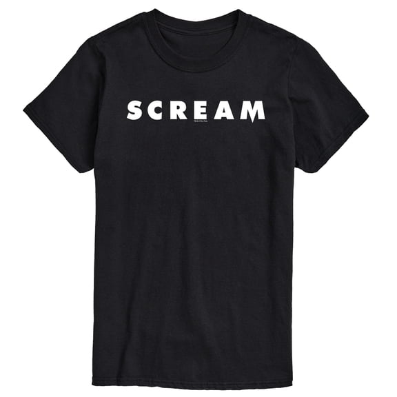 Scream - White Logo - Men's Short Sleeve Graphic T-Shirt