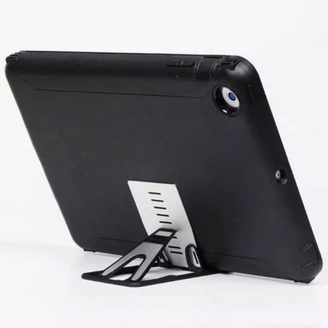 IDEANATEGRATE Soporte De Escritorio Para Teléfono Móvil Negro Con Plegable Y Ajustable