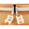 thumbnail image 4 of Secure Cable Ties 6.5 mm Natural Saddle Tie Mount - 100 Pack, 4 of 4