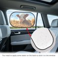 thumbnail image 4 of Yuyamidu Cow Car Window Sun Shades for Kids Sunflower Sunshade for Car Window Baby Automotive Window Sunshades for Sun Protection Butterfly Car Side Window Sun Visor, 4 of 7