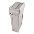 thumbnail image 3 of Swing Lid For Slim Jim Waste Container, Gray, 3 of 4