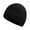 Black One Size, variant on Winter Inner Layer Hat High Elasticity Solid Color Brimless Polar Fleece Knitted Cap for Outdoor Activities Skiing Cycling