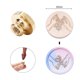 thumbnail image 5 of Cabeza De Cobre Del Sello Sello de forma redonda Cabeza de cobre Esmalte en relieve 3D Cabeza de cobre para regalo (w48) Wdftyju Libre de BPA, 5 of 5