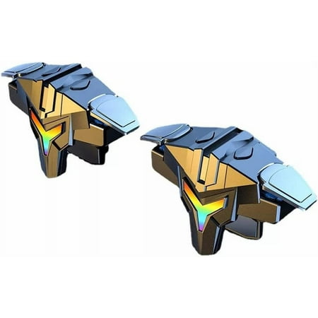 Mobile Gaming Trigger for PUBG Phone,Game Controller Gamepad Joystick Aim Shooting L1 R1 Pulse Grip,Gaming Key Button Compatible for iPhone Android (Normal + Pulse Style),59mmx34mmx26mm