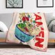 thumbnail image 5 of Manta de franela con diseño de lobo, ligera, suave, cálida y acogedora, para viajes, para sofá, cama, sala de estar, dormitorio, regalo para mujeres, hombres, niñas y niños, para todas las, 5 of 7