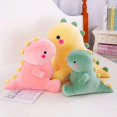 thumbnail image 4 of Muñeco de peluche de dinosaurio súper suave y encantador de 25/30 cm, animal de peluche de dibujos animados, juguete de dinosaurio para niños y niñas, muñeco para abrazar, almohada para dormir, decora, 4 of 5