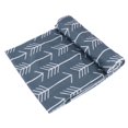 thumbnail image 3 of Bufanda convertible con estampado de flechas para mujer, bolsillo con cremallera, bufandas de vacaciones de otoño e invierno gris Soledad Bufanda con bolsillo oculto, 3 of 10