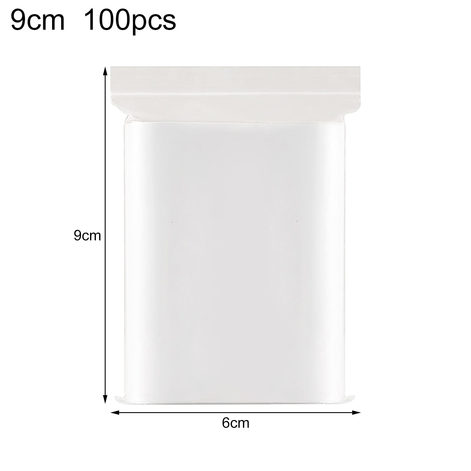 400 pcs 3.5 x 3.3 Inch Clear Plastic Bags Resealable Adhesive Cello/ Cellophane Treat Bags Self Sealing OPP Bags for Bakery Soap Cookies Gifts  1.3 Mil 