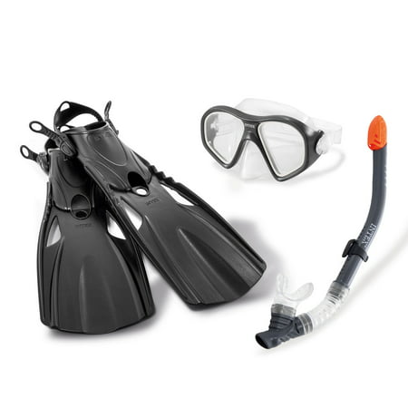 Intex Reef Rider Sport Pool Goggle Mask Snorkeling Set, 14 to Adult (2