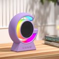 thumbnail image 3 of Bluetooth Speaker, Color Light, Card Support, Mini Portable Gift Speaker, Easy Operation, Colorful Phantom Streaming Light, Full Sound Quality, Wireless Interconnection, Bluetooth 5.3, Long Playtime, 3 of 4