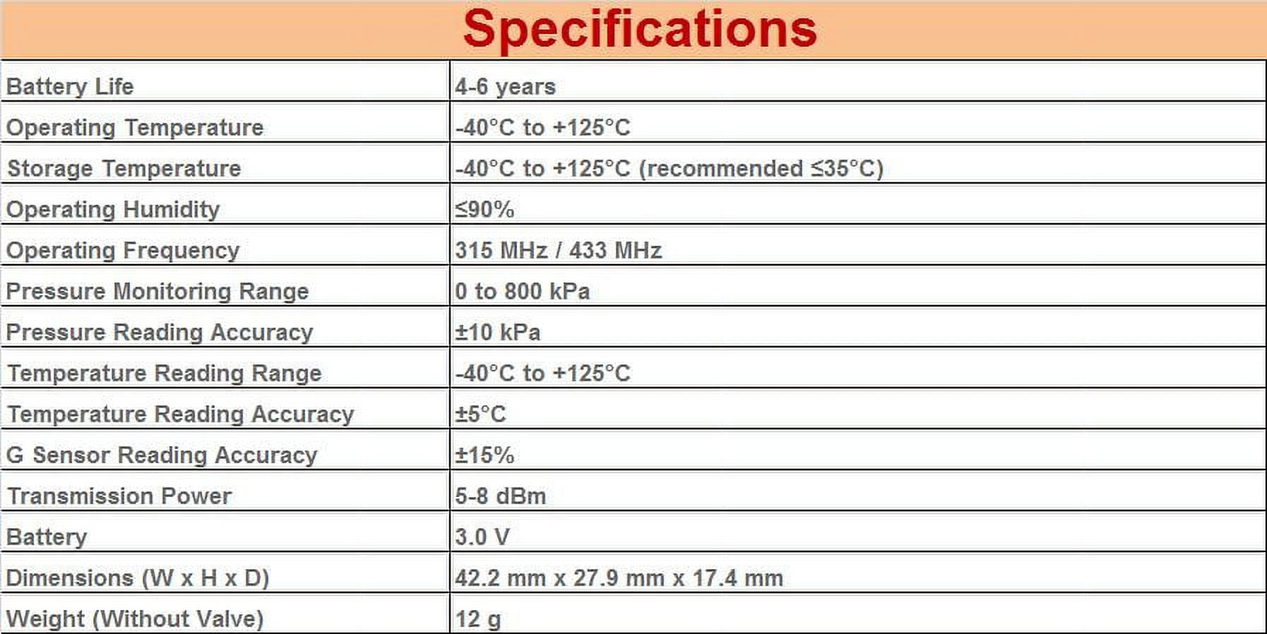 Autel MaxiTPMS MX Sensor Rubber Stem TPMS Sensor 315MHz/433MHz Universal Tire Replacement Sensor Work With TS401 TS408 TS501 TS508 TS601 TS608 MK808TS MX808TS MS906TS ITS600