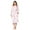 Floral Pink, variant on Casual Nights Women's Jacquard Print Fleece Plush Robe