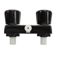 thumbnail image 2 of RV Shower Faucet Valve, RV Shower Valve Diverter  Easy To Install Control Dual Knob RV Faucet Shower Faucet With 2 Knobs For Boat Wagon, 2 of 8