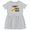 thumbnail image 3 of Inktastic Candy Corn Crew for Halloween Girls Toddler Dress, 3 of 5