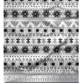 thumbnail image 1 of Soimoi Cotton Voile Fabric Stripe & Snowflake Ethnic Printed Craft Fabric by The Yard 56 Inch Wide, 1 of 1