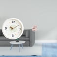 thumbnail image 2 of Reloj de pared numérico contemporáneo con mecanismo silencioso y diseño decorativo para el hogar, la oficina o . También ideal para decorar, 2 of 8
