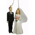 thumbnail image 4 of Bride and Groom Wedding Cake Topper Christmas Tree Ornament, Bride-Groom, 4 of 4