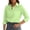 Light green, variant on Womens Loose Long Sleeve Shirt Fashionable Elegant Top for Daily Casual Wear Lightweight Flowy Blouse Spring Fall, Yellow, S