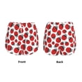 thumbnail image 5 of Lsque Cartoon Ladybug Printed Women's Running Shorts with Liner Pockets,Elastic Quick Dry Workout Athletic Gym Yoga Shorts,Womens High Waist Shorts-X-Large, 5 of 9