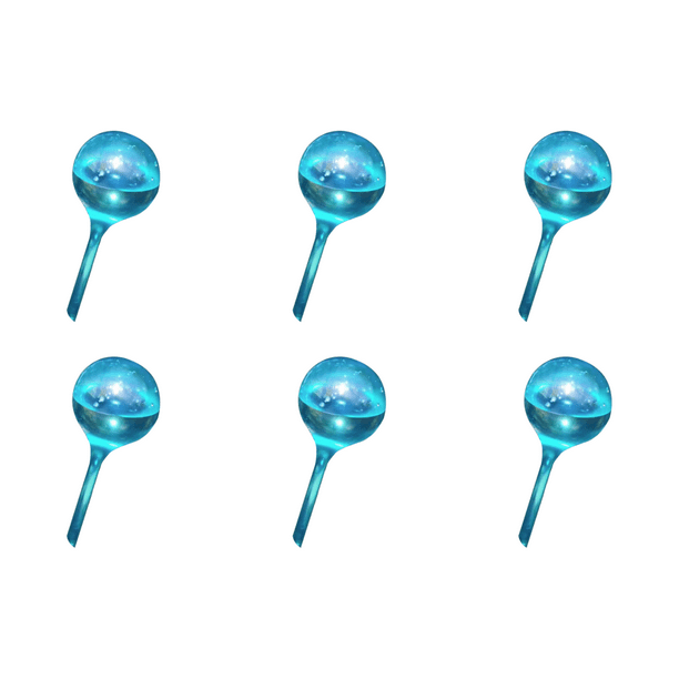 Riego por goteo en forma de bola Wdftyju PVC para plantas interior azul