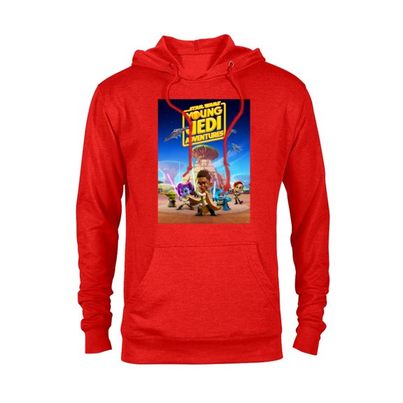 Star Wars Young Jedi Adventures Official Poster Art - Pullover Hoodie for Adults - Customized-Red