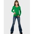 thumbnail image 4 of Sueter Mujer De Punto Manga Larga Sueteres Dama Sweaters, 4 of 5