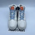 thumbnail image 3 of Ni - ke Ni - ke Air Jordan 1 Mid 'Spring Stitch' Sneakers Youth DX2462-100 Sz 7Y / WMNS 8.5, 3 of 5