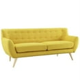 thumbnail image 6 of Modway Remark 2-Piece Fabric and Rubberwood Living Room Set in Sunny Yellow, 6 of 6