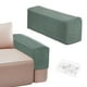 thumbnail image 1 of Fundas para brazos de sofá Uxcell para reposabrazos de 17.71 a 20" Longitud Antideslizantes Estirables [Verde Claro], 1 of 7