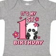 thumbnail image 4 of Inktastic It's My First Birthday with Panda Bear Girls Baby Bodysuit, 4 of 5