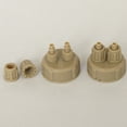 thumbnail image 3 of BESTOYARD Aquarium Accessory DIY Bottle Cap Light Brown ABS 3Pcs, 3 of 8