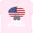 thumbnail image 4 of Inktastic I Love my Daddy Military Son Daughter Boys or Girls Toddler T-Shirt, 4 of 5