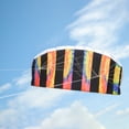 thumbnail image 2 of In the Breeze 3081 — Tie Dye 62-inch Sport Kite - Dual Line Stunt Parafoil - Includes Braided Kite Line and Bag - Easy to Fly, 2 of 7