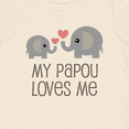 thumbnail image 4 of Inktastic My Papou Loves Me Grandchild Boys or Girls Baby T-Shirt, 4 of 5