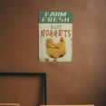 thumbnail image 5 of Chicken Decor Vintage Metal Signs Chicken Coop Signs, Chicken Coop Accessories for Farmhouse Outdoor Home Kitchen Gate Fence Yard Chicken Gifts, Chicken Signs Fresh Butt Nuggets - 8×12 inches, 5 of 7