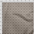 thumbnail image 4 of oneOone Silk Tabby Dusty Brown Fabric Block Craft Projects Decor Fabric Printed By The Yard 42 Inch Wide, 4 of 5