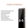 thumbnail image 3 of Smart Voice Translator Professional 4.2 68 Language Rechargeable Travelling Interpreter Translating Machine Black, 3 of 8