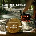 thumbnail image 2 of 58CC 20" Gasoline Chainsaw Gas Powered Wood Cutting Engine Gas Chain Saw, 2 of 5