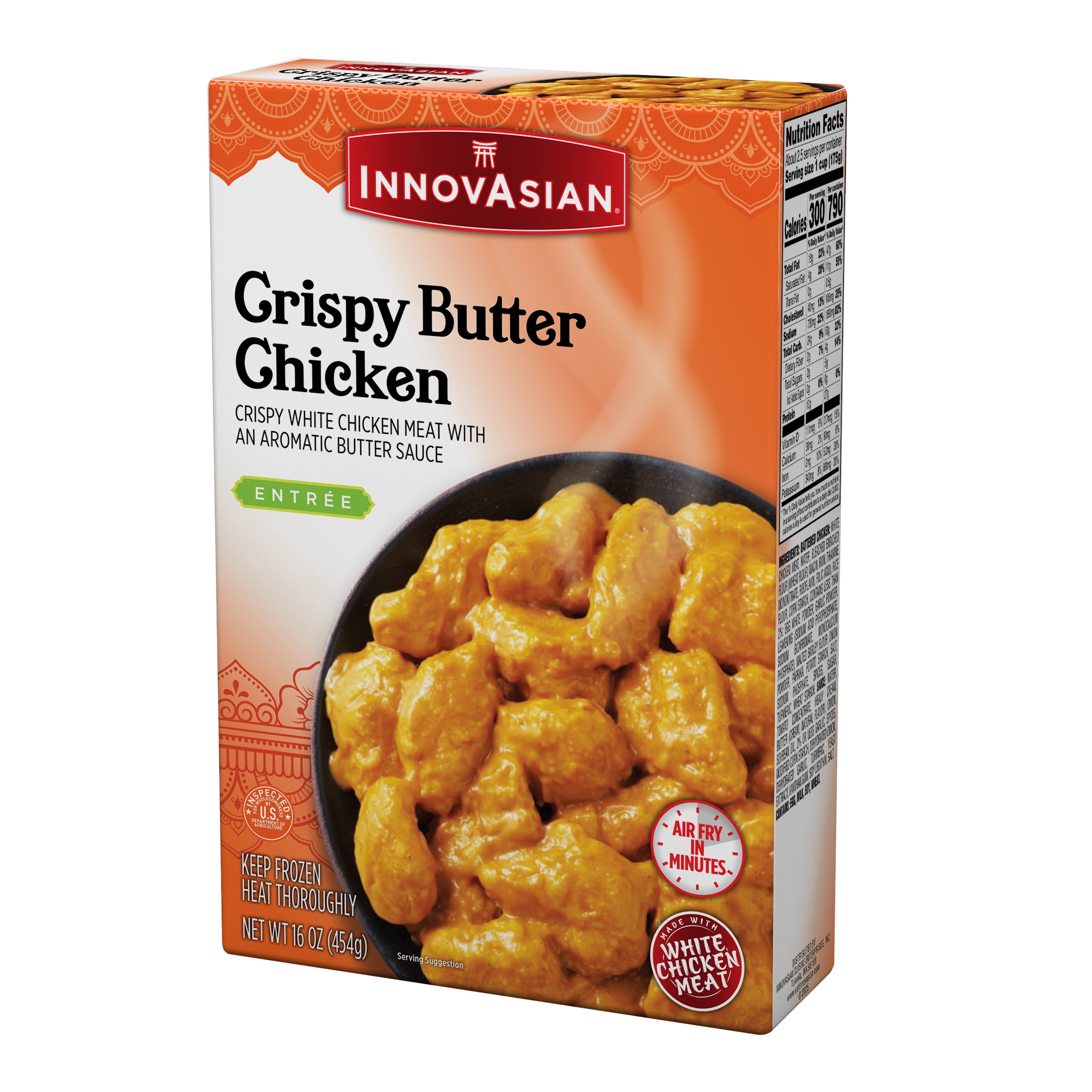 InnovAsian Crispy Butter Chicken, 16 oz (Frozen)