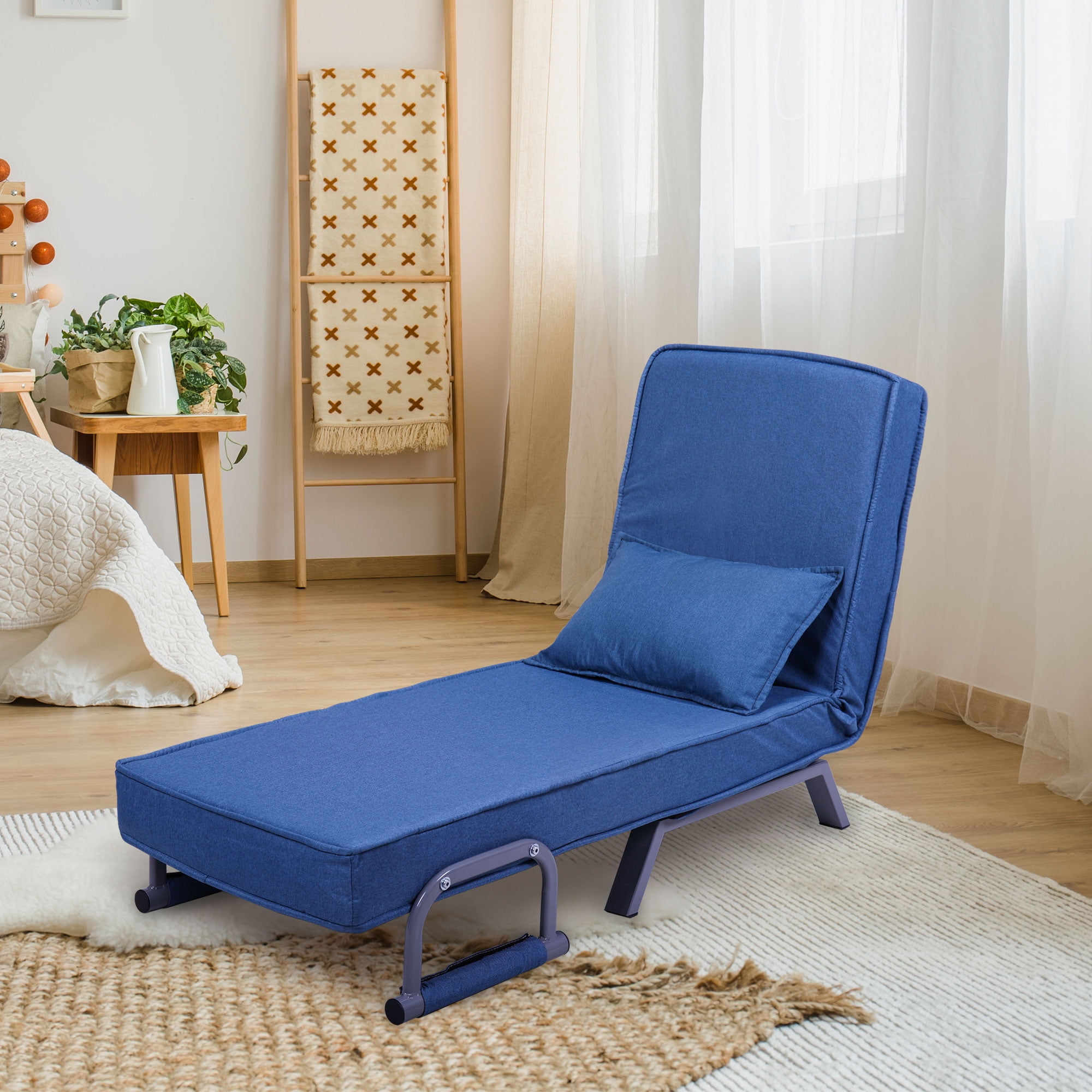 jaxpety fabric folding chaise lounge